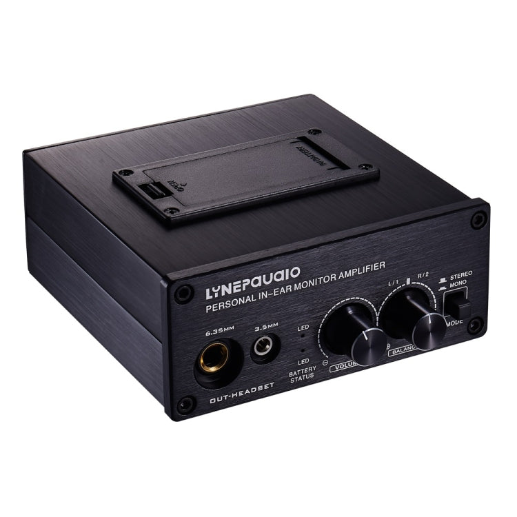 Amplificador de Potência LINEPAUDIO B982 para Instrumentos, Monitor de Auscultadores para Baterista, Amplificador de Sinal, Entrada Dupla XLR, B982