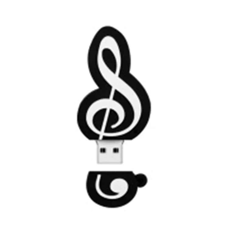 MicroDrive 16GB USB 2.0 Pen Drive Nota Musical, 16GB