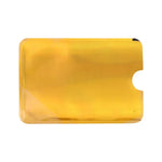 Estojo para Cartões de Crédito, Identificação e Bancários com Bloqueio RFID em Alumínio, 100 peças, Tamanho: 9 x 6.3cm