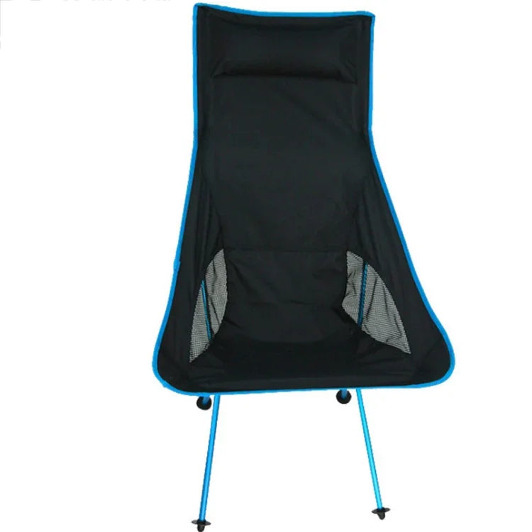 Cadeira de Camping Dobrável Portátil ao Ar Livre, Cadeira Leve para Pesca e Praia, Encosto Reclinável em Liga de Alumínio de Aviação, Cadeira de Camping (azul), Cadeira de Camping (verde), Cadeira de Camping (laranja), Cadeira de Camping (vermelha)