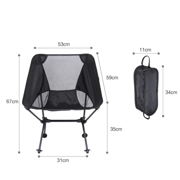 Cadeira de Camping Dobrável Portátil ao Ar Livre, Cadeira Leve para Pesca e Praia, Encosto Reclinável em Liga de Alumínio de Aviação, Cadeira de Camping (Preta), Cadeira de Pesca para Praia (verde), Cadeira de Pesca para Praia (vermelha)