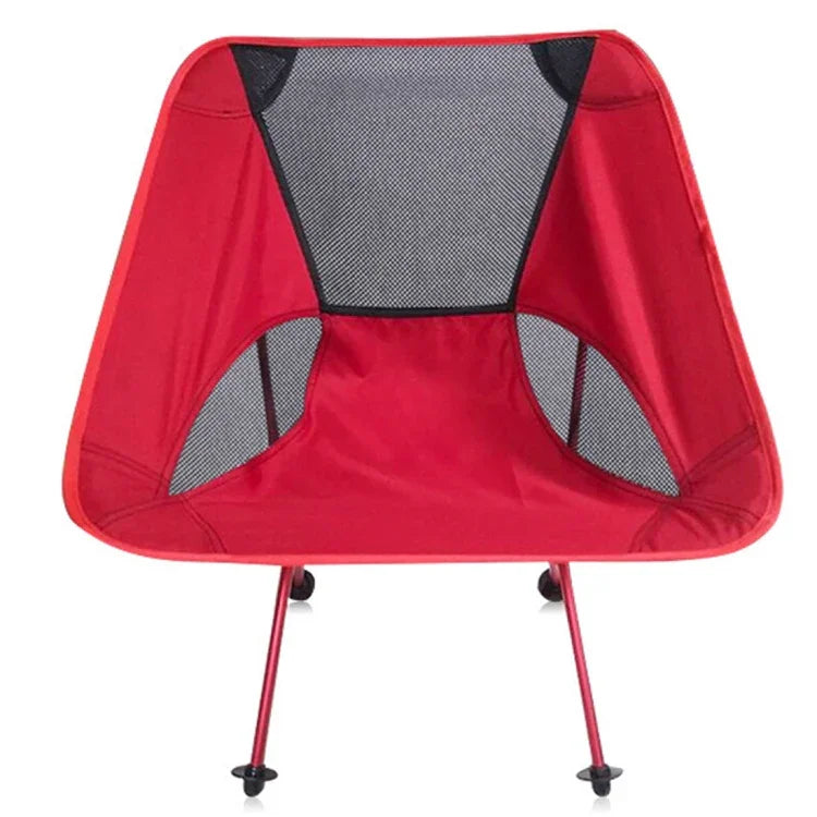 Cadeira de Camping Dobrável Portátil ao Ar Livre, Cadeira Leve para Pesca e Praia, Encosto Reclinável em Liga de Alumínio de Aviação, Cadeira de Camping (Preta), Cadeira de Pesca para Praia (verde), Cadeira de Pesca para Praia (vermelha)