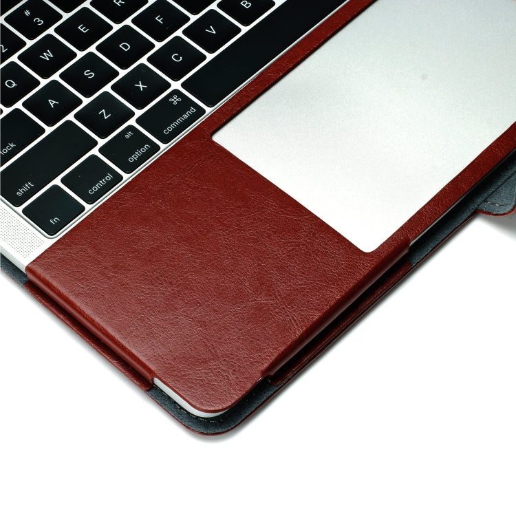Capa Horizontal em Pele PU com Textura Crazy Horse para MacBook Pro 13.3 polegadas A1989 (2018), MacBook Pro 13.3 polegadas A1989 (2018)