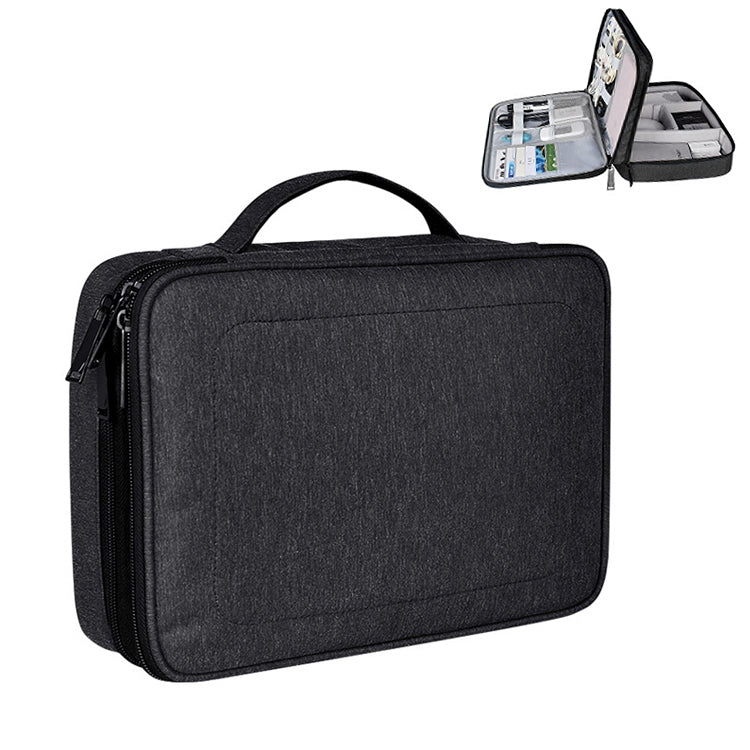 Bolsa de Armazenamento Multiusos Tipo Caixa Impermeável de Nylon Grande para iPad, Tamanho: 29 x 21 x 8cm