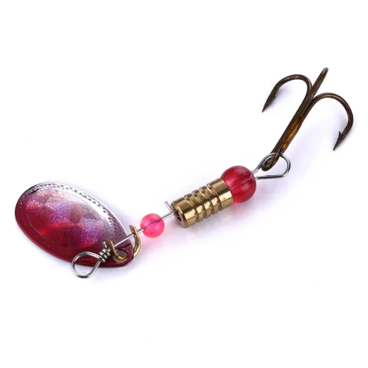 HENGJIA SPB30 Conjunto de 30 Peças de Lantejoulas Metálicas para Isco Falso, Isco Fresco para Robalo Marinho, Comprimento: 2,5 a 4cm, Embalado