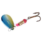 HENGJIA SPB30 Conjunto de 30 Peças de Lantejoulas Metálicas para Isco Falso, Isco Fresco para Robalo Marinho, Comprimento: 2,5 a 4cm, Embalado
