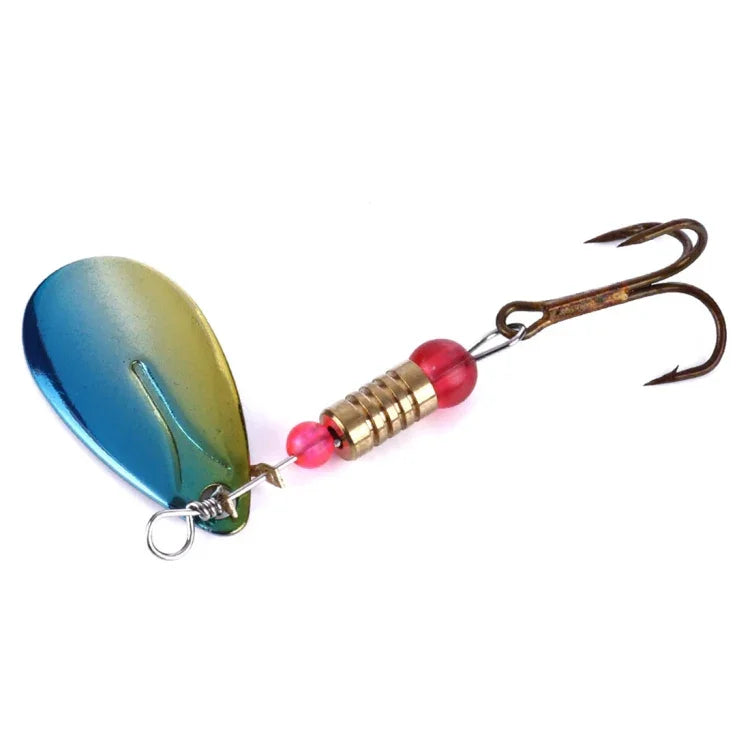 HENGJIA SPB30 Conjunto de 30 Peças de Lantejoulas Metálicas para Isco Falso, Isco Fresco para Robalo Marinho, Comprimento: 2,5 a 4cm, Embalado