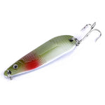HENGJIA SPB30 Conjunto de 30 Peças de Lantejoulas Metálicas para Isco Falso, Isco Fresco para Robalo Marinho, Comprimento: 2,5 a 4cm, Embalado