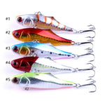 HENGJIA VI026 Iscos Duros de Plástico de Natação Completa 7cm/24g, Conjunto de Iscos para Pesca, Embalado
