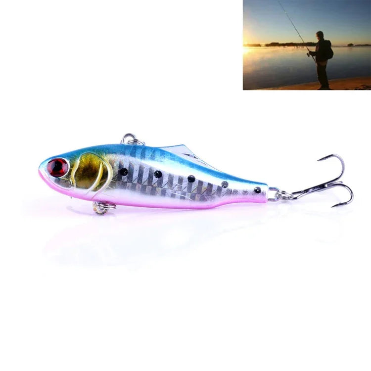 HENGJIA VI026 Iscos Duros de Plástico de Natação Completa 7cm/24g, Conjunto de Iscos para Pesca, Embalado