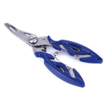 HENGJIA QT014 Alicate Multifuncional de Pesca em Aço Inoxidável com Tesoura, Ferramenta para Remover Anzóis e Cortar Linha, Equipamento de Pesca HENGJIA QT014