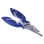 HENGJIA QT014 Alicate Multifuncional de Pesca em Aço Inoxidável com Tesoura, Ferramenta para Remover Anzóis e Cortar Linha, Equipamento de Pesca HENGJIA QT014