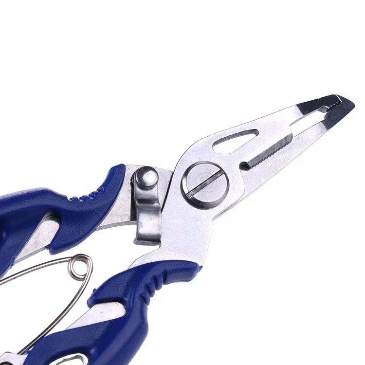 HENGJIA QT014 Alicate Multifuncional de Pesca em Aço Inoxidável com Tesoura, Ferramenta para Remover Anzóis e Cortar Linha, Equipamento de Pesca HENGJIA QT014