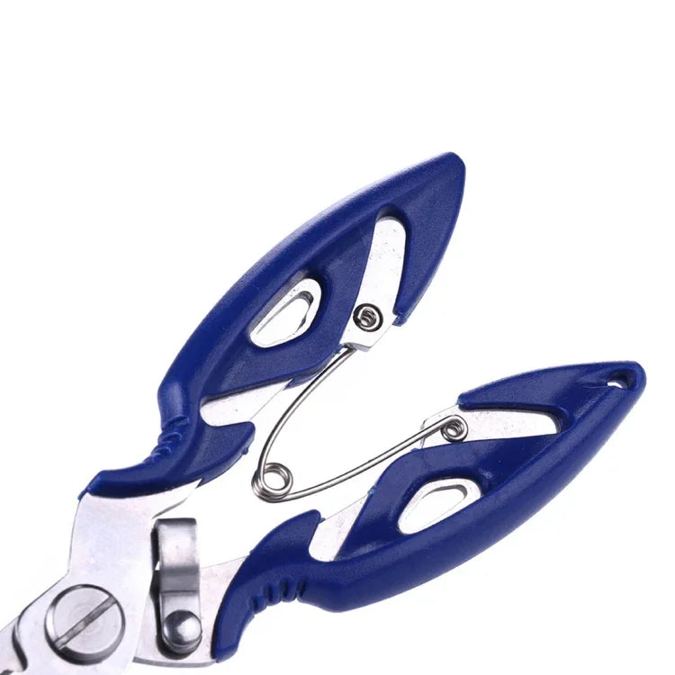 HENGJIA QT014 Alicate Multifuncional de Pesca em Aço Inoxidável com Tesoura, Ferramenta para Remover Anzóis e Cortar Linha, Equipamento de Pesca HENGJIA QT014