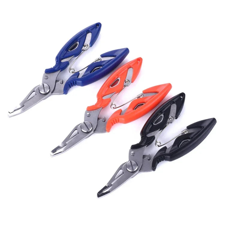 HENGJIA QT014 Alicate Multifuncional de Pesca em Aço Inoxidável com Tesoura, Ferramenta para Remover Anzóis e Cortar Linha, Equipamento de Pesca HENGJIA QT014