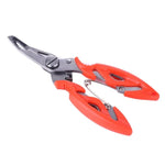HENGJIA QT014 Alicate Multifuncional de Pesca em Aço Inoxidável com Tesoura, Ferramenta para Remover Anzóis e Cortar Linha, Equipamento de Pesca HENGJIA QT014