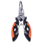 HENGJIA QT013 Alicate Multifuncional de Pesca em Aço Inoxidável com Mandíbulas, Tesoura, Ferramenta de Remoção de Anzóis e Cortador de Linha, HENGJIA QT013