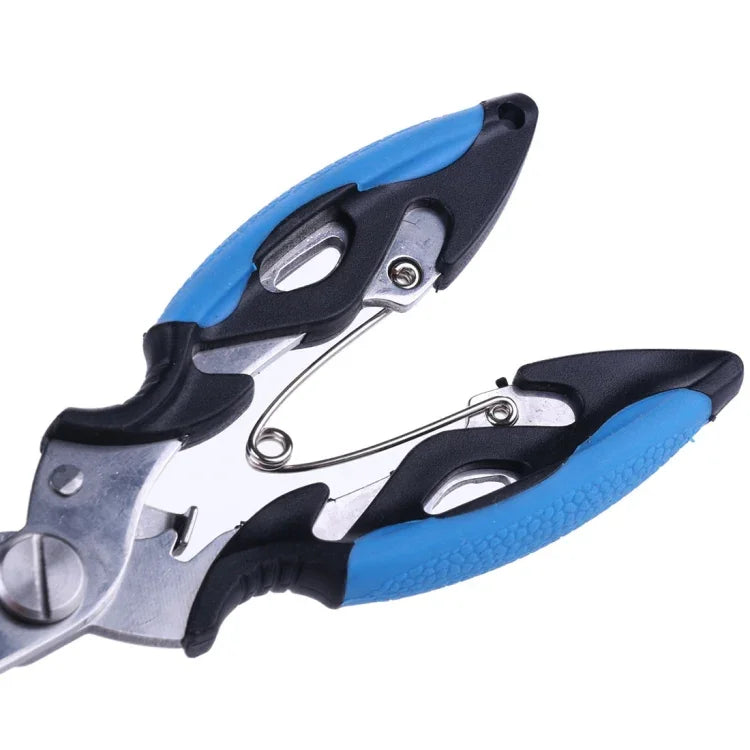 HENGJIA QT013 Alicate Multifuncional de Pesca em Aço Inoxidável com Mandíbulas, Tesoura, Ferramenta de Remoção de Anzóis e Cortador de Linha, HENGJIA QT013