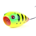 HENGJIA PO036 Conjunto de 8 Peças de Isco Duro de Boca Grande com Anzol Único 8cm/13g para Ondas de Água, Isco de Pesca ao Ar Livre, Equipamento de Pesca, PO036