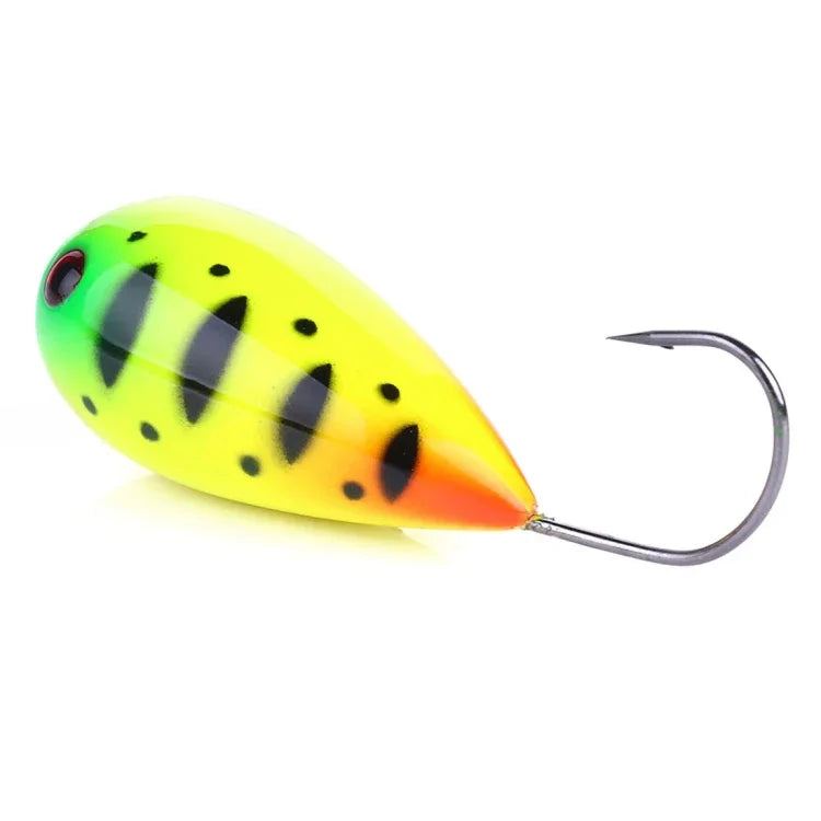 HENGJIA PO036 Conjunto de 8 Peças de Isco Duro de Boca Grande com Anzol Único 8cm/13g para Ondas de Água, Isco de Pesca ao Ar Livre, Equipamento de Pesca, PO036