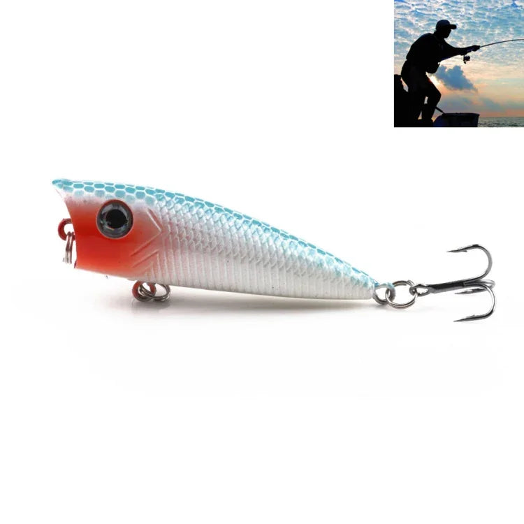 HENGJIA PO035 Iscos Artificiais Rígidos de Simulação 6cm/6g para Pesca, Adequados para Água Salgada e Doce, PO035 1#, PO035 2#, PO035 3#, PO035 4#, PO035 5#
