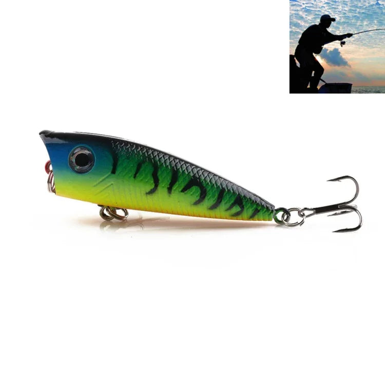 HENGJIA PO035 Iscos Artificiais Rígidos de Simulação 6cm/6g para Pesca, Adequados para Água Salgada e Doce, PO035 1#, PO035 2#, PO035 3#, PO035 4#, PO035 5#
