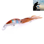 HENGJIA JIZ002 Iscos Duros em Forma de Polvo Grande 10cm/16,6g para Pesca de Longo Alcance, Adequados para Pesca Marinha e Água Doce, JIZ002 A, JIZ002 B, JIZ002 C, JIZ002 D, JIZ002 E, JIZ002 F, JIZ002 G, JIZ002 H