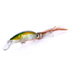 HENGJIA JIZ002 Conjunto de 8 Peças de Iscos Duros em Forma de Polvo Grande 10cm/16,6g para Pesca de Longo Alcance, Adequados para Pesca Marinha e Água Doce, Embalado, 8 Peças