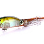 HENGJIA JIZ002 Conjunto de 8 Peças de Iscos Duros em Forma de Polvo Grande 10cm/16,6g para Pesca de Longo Alcance, Adequados para Pesca Marinha e Água Doce, Embalado, 8 Peças