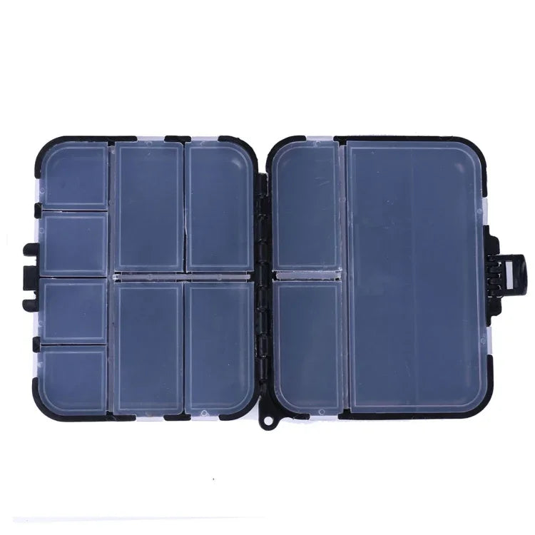 HENGJIA qt062-1 Caixa de Armazenamento para Equipamento de Pesca com Doze Divisórias, qt062-1