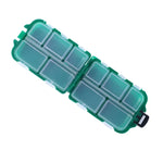 Caixa de Armazenamento para Equipamento de Pesca HENGJIA qt061-1 com Dez Divisórias, qt061-1