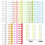 HENGJIA SO002150T 6,5CM/2G 150 PCS Iscos de Pesca para Exterior Conjunto de Isco para Pesca