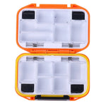 HENGJIA qt020 Caixa de Armazenamento de Equipamento de Pesca Multifuncional Impermeável com Ganchos e Caixa para Isco, pequeno: 11,5 x 8 x 3,5cm, 11,5 x 8 x 3,5cm