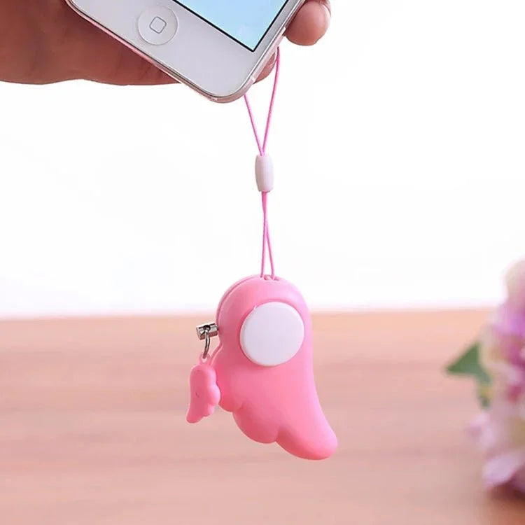Angel Wing Anti - rape Device Personal Alarm, Self - defense Defend Wolf, Mini Alarm with 90dB Alarm Sound for Girl and Kids - Trustpick