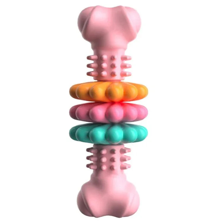 BG5056 TPR Pet Chewing Toys Bone Shape Dog Teething Stick - Trustpick