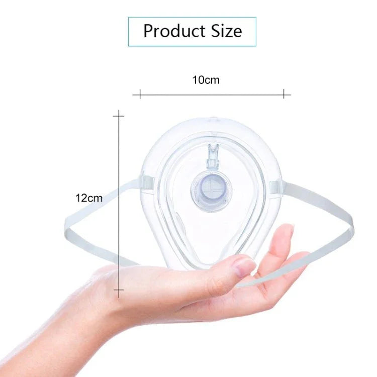 CPR Resuscitator Rescue Emergency First Aid Breathing Mask Mouth Breath One - way Valve Tools - Trustpick