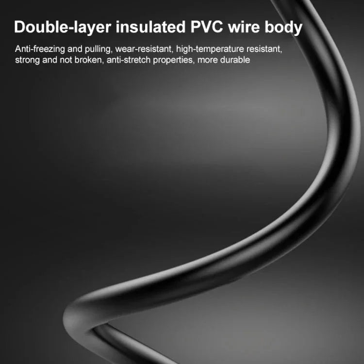 DC Male To DC Male + DC Female Power Connection Cable, Length: 0.3m - Trustpick