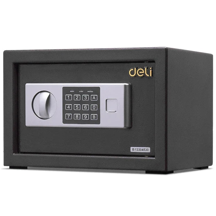 Deli Home Office Hotel Mini Electronic Security Lock Box Wall Cabinet Safety Box - Trustpick