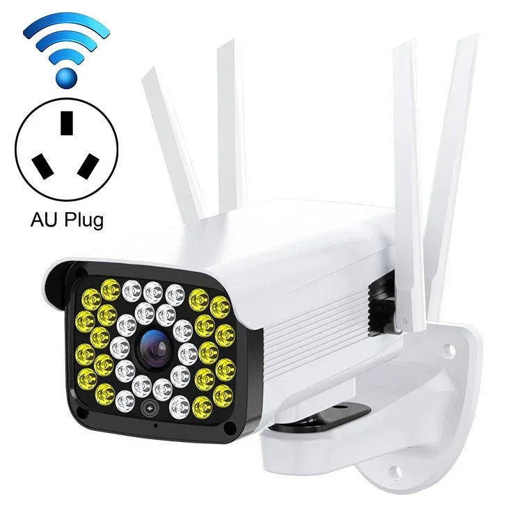 Difang DF - 36Q Outdoor HD Surveillance IP Camera, Support Voice Intercom & Night Vision & Human Figure Detection & TF Card, WiFi + HD PTZ Rotation, US Plug - Trustpick