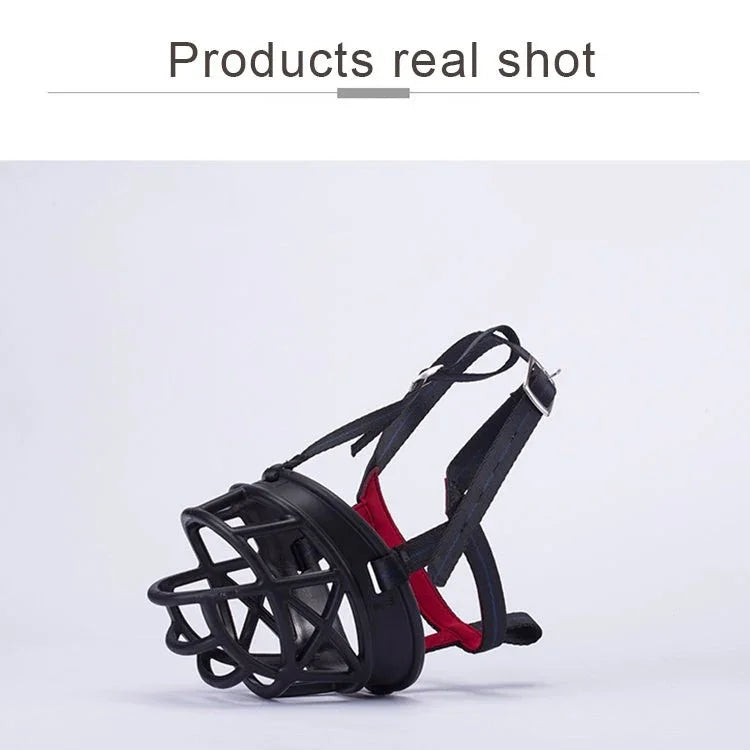 Dog Muzzle Prevent Biting Chewing and Barking Allows Drinking and Panting, Size: 6.8*6.3*7.8cm - Trustpick