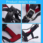Dog Muzzle Prevent Biting Chewing and Barking Allows Drinking and Panting, Size: 6.8*6.3*7.8cm - Trustpick