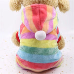 Dog Pajamas Fleece Jumpsuit Autumn Winter Dog Clothes Four legs Warm Pet Clothes - Trustpick