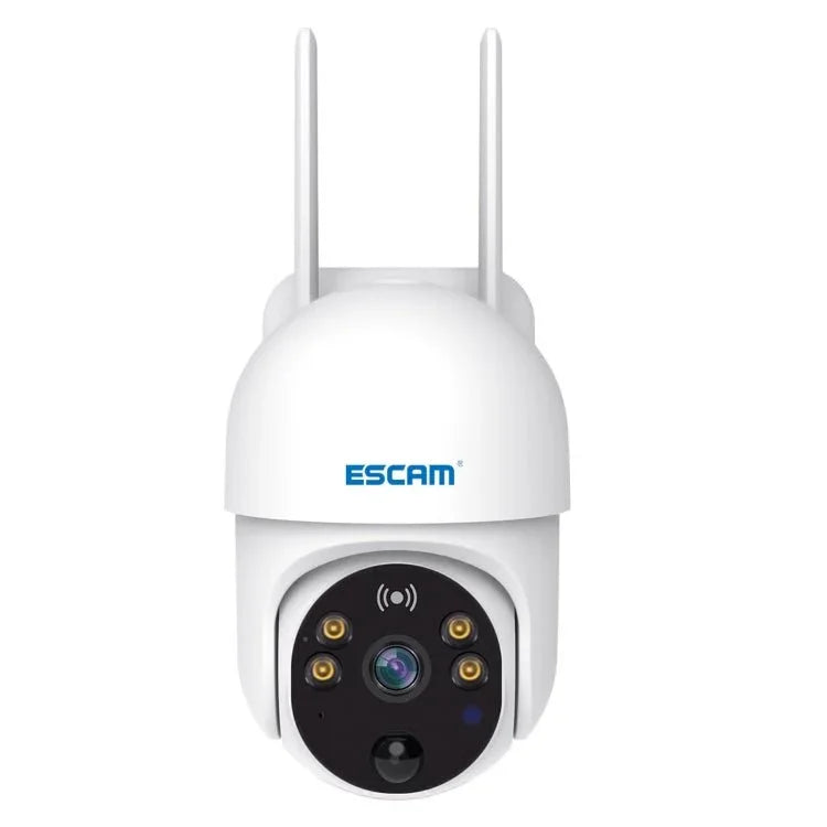ESCAM QF255 2.0 Million Pixels 1080P HD WiFi Solar Camera, Support Two - way Voice & PIR Motion Detection & Night Vision & TF Card - Trustpick