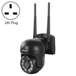 ESCAM WNK610 3.0 Million Pixels Wireless Dome IP Camera, Support Motion Detection & Two - way Audio & Full - color Night Vision & TF Card, EU Plug - Trustpick