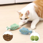 Fish Shape Silicone Cat Toy - Trustpick