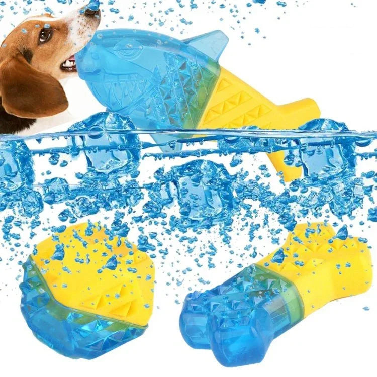 Frozen Bone Toys Pet Dog Teeth Grinding TPR Toys, Specification: Bone - Trustpick