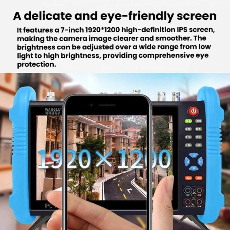 IPC9800MOVTADHSPlus+ Multi - Functional Engineering Tester Coaxial Network Video Surveillance Tester - Trustpick