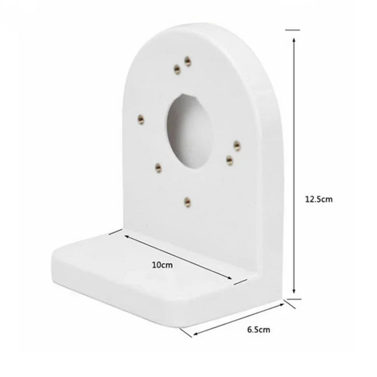 L - Type 3.5 inch Plastic Right Angle Bracket Wall Mount for CCTV Dome IP Security Camera - Trustpick