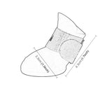 Lovely Pet Dog Shoes Puppy Candy Color Rubber Boots Waterproof Rain Shoes, S, Size: 4.3 x 3.3cm - Trustpick
