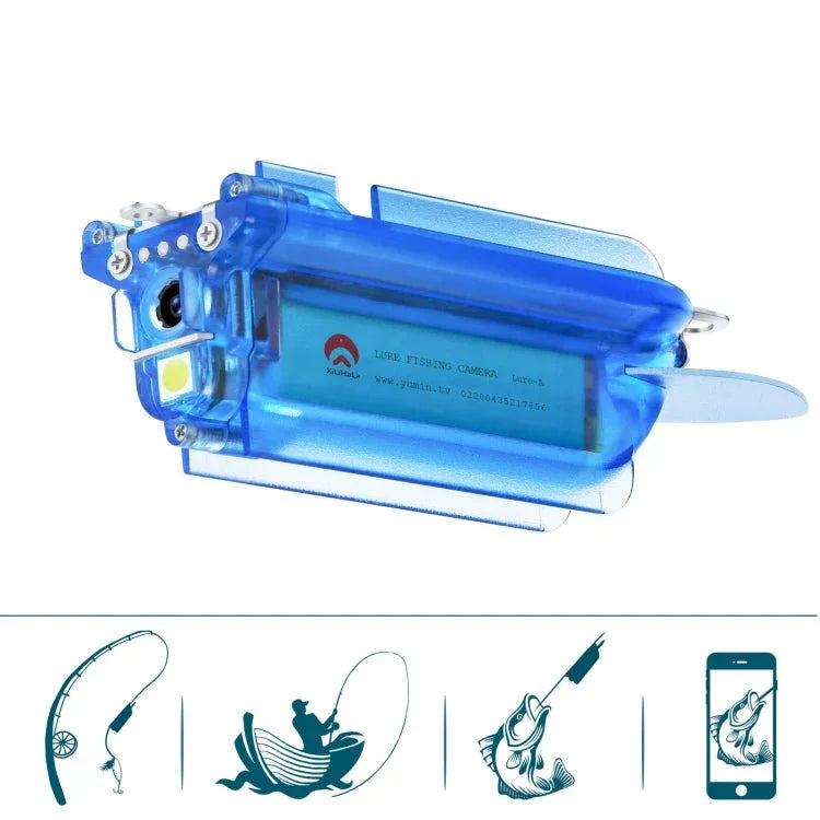 Lure 1080P Wireless Underwater Fishing Video Camera with Loop Recording / APP Remote Control - Trustpick